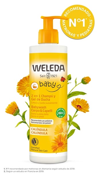 Champú & Gel de ducha Caléndula 400ml