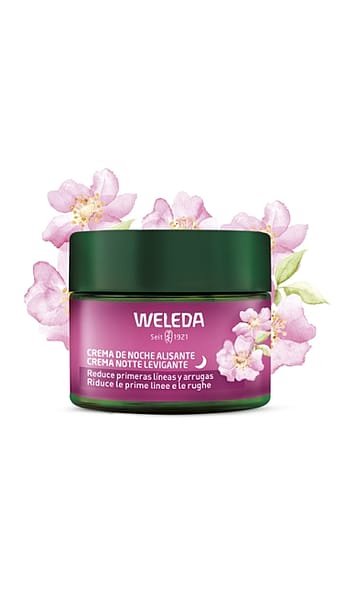 Crema de Noche Alisante de Rosa Mosqueta y Té Blanco