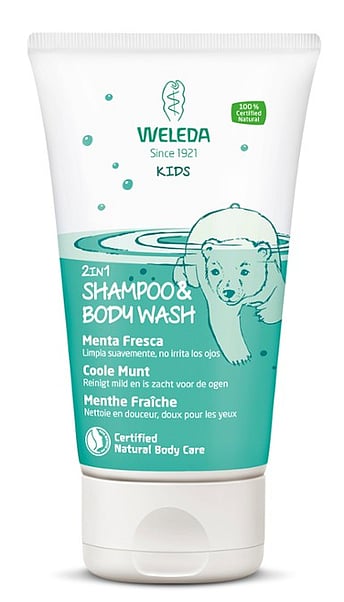 Champú y Gel 2 en 1 Kids Menta Fresca