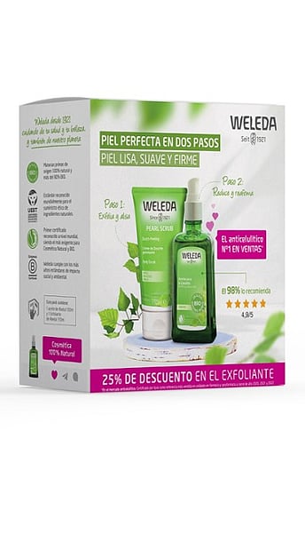 Pack Abedul Piel Perfecta Exfoliante
