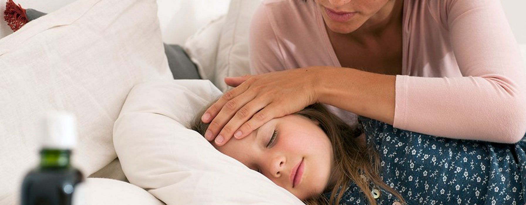 resfriado madre e hijo