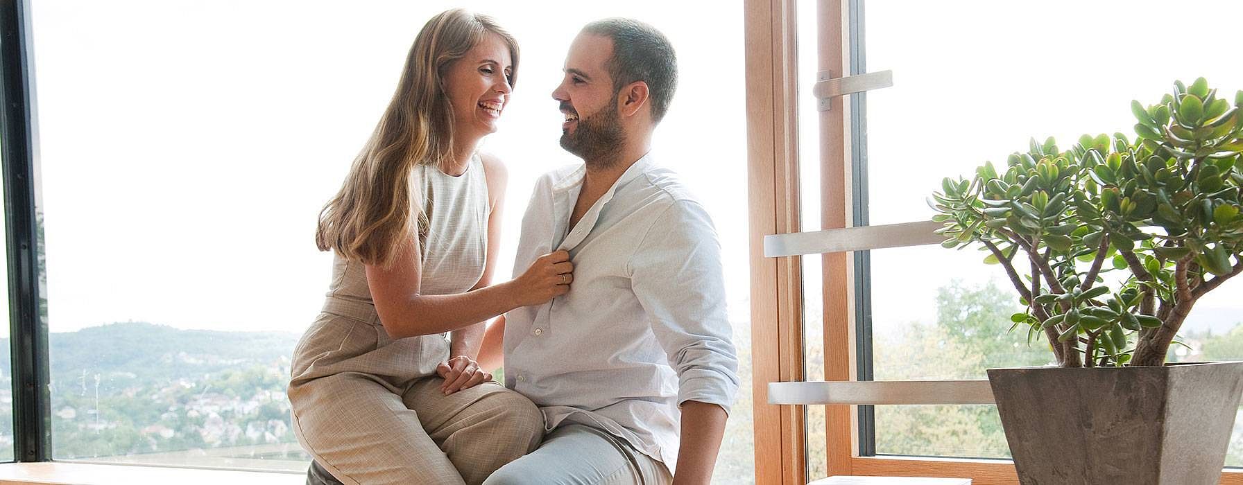 pareja tiempo juntos