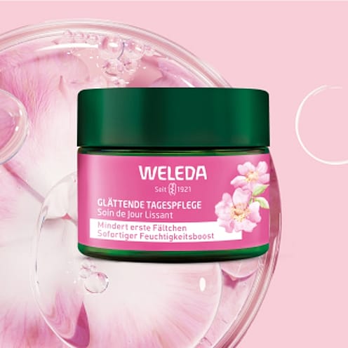Crema de Día Alisante de Rosa Mosqueta & Té Blanco