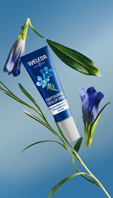 Contorno de Ojos y Labios Redensificante de Genciana Azul y Edelweiss