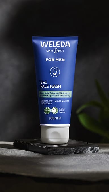 Gel Limpiador 2 en 1 Rostro & Barba FOR MEN