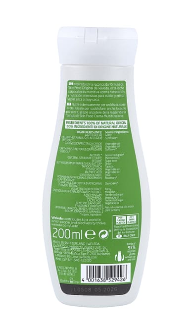 Skin Food Leche Corporal