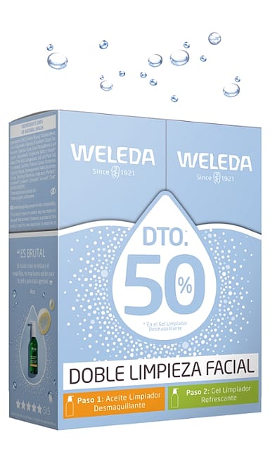 Cofre Doble Limpieza Facial 2025 - Aceite Desmaquillante + Gel Limpiador