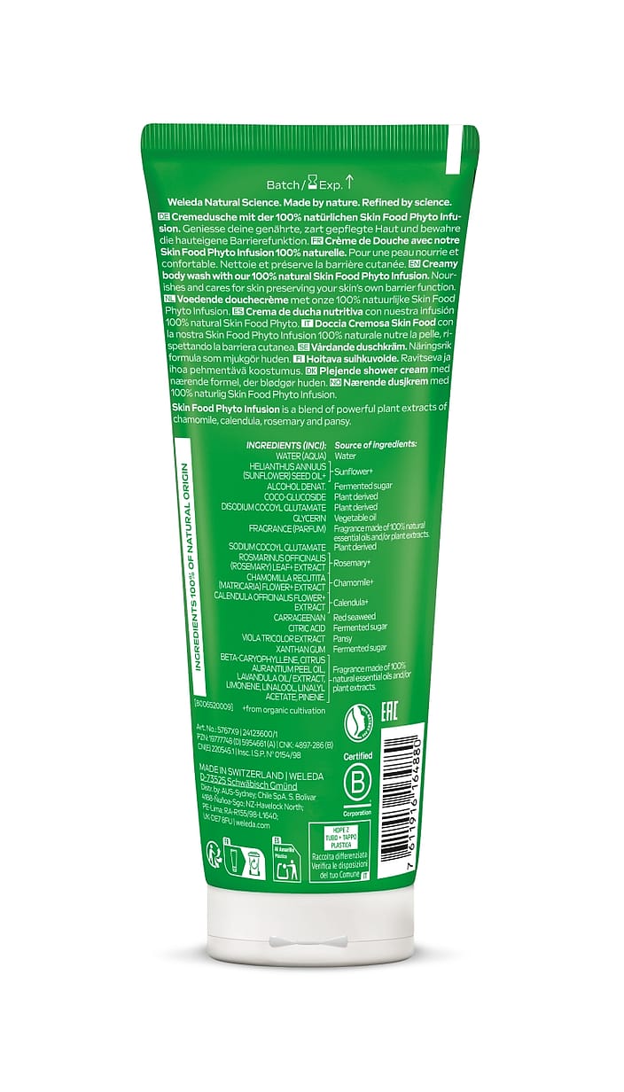 Skin Food Gel de Ducha Cremoso 200ml