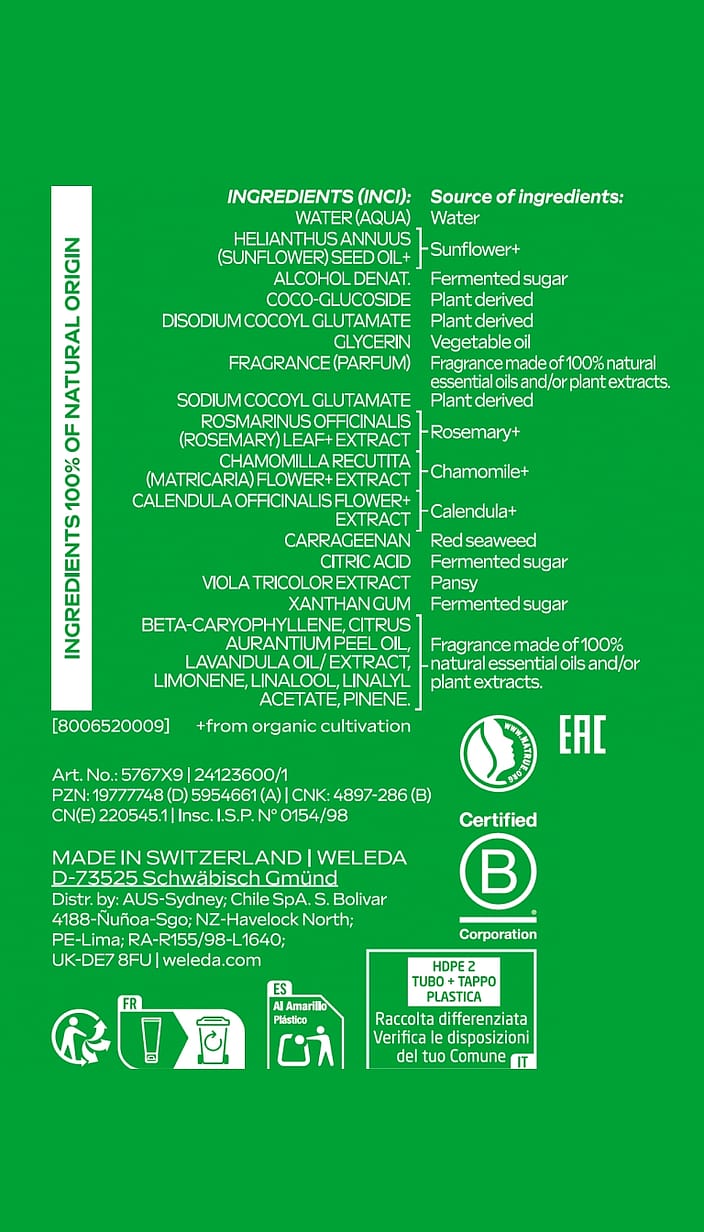 Skin Food Gel de Ducha Cremoso 200ml