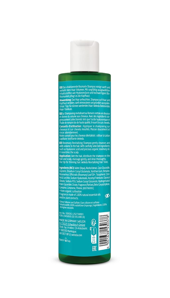 Champú Revitalizante de Romero 250ml