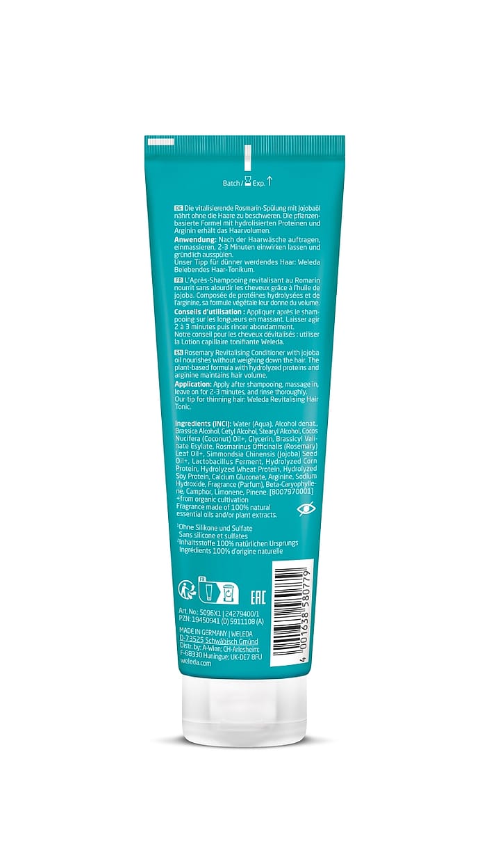 Acondicionador Revitalizante de Romero 150ml
