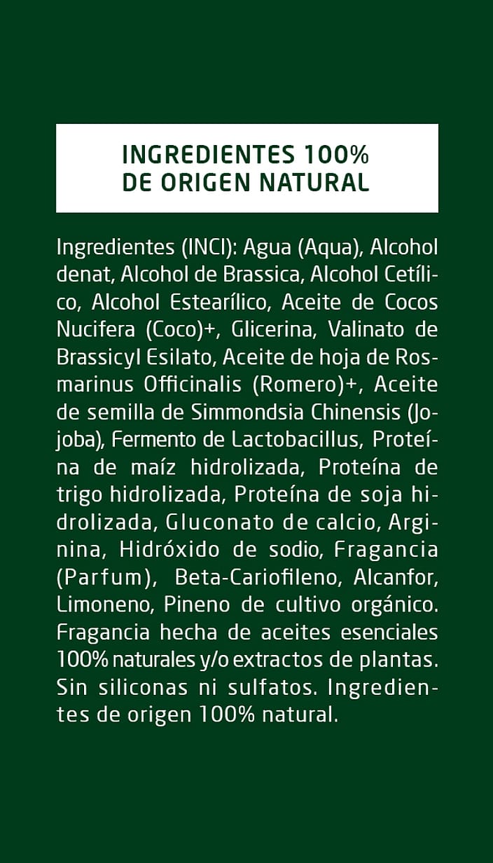 Acondicionador Revitalizante de Romero 150ml