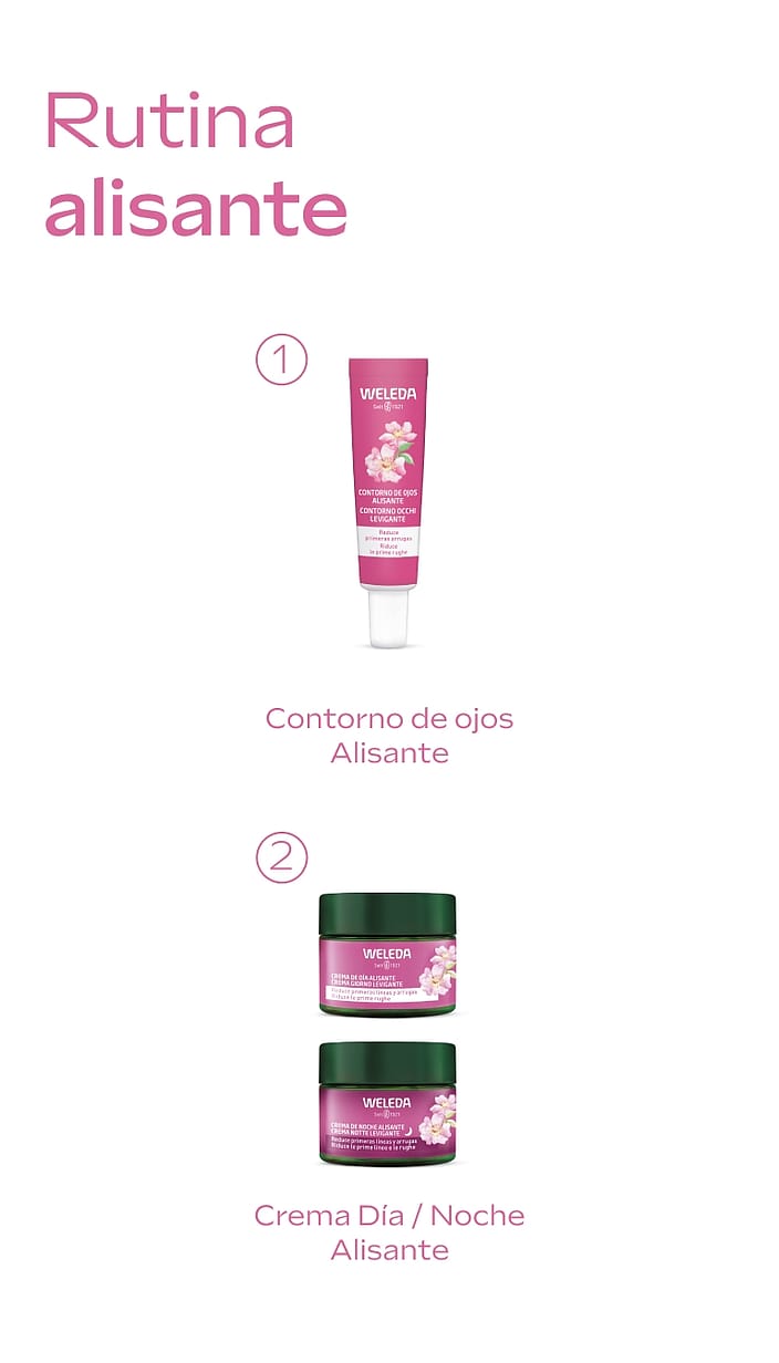 Rutina Alisante - Contorno de Ojos + Crema de Día (40% Dto)