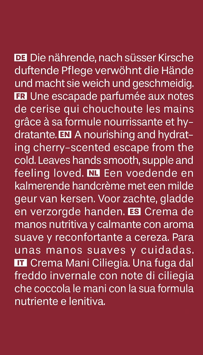 Cofre Very Cherry - Manos + Lip Balm DE REGALO