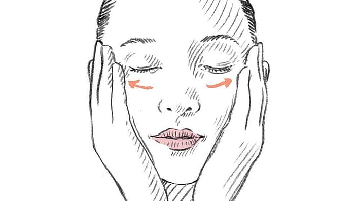 yoga facial paso 1