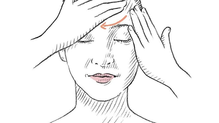 yoga facial paso 3