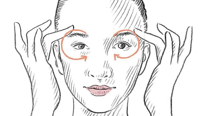 yoga facial paso 4