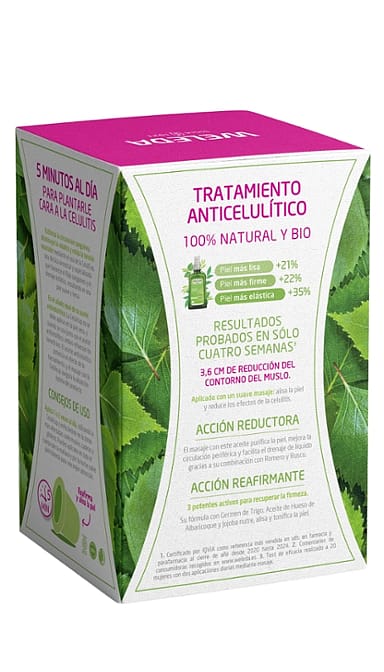 Aceite de abedul para la celulitis doble pack