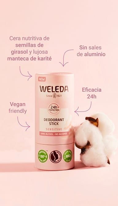 Desodorante Stick Piel Sensible