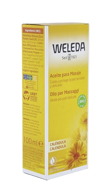 Aceite para Masaje con Caléndula