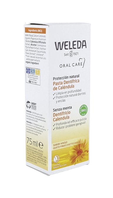 Pasta Dentífrica de Caléndula