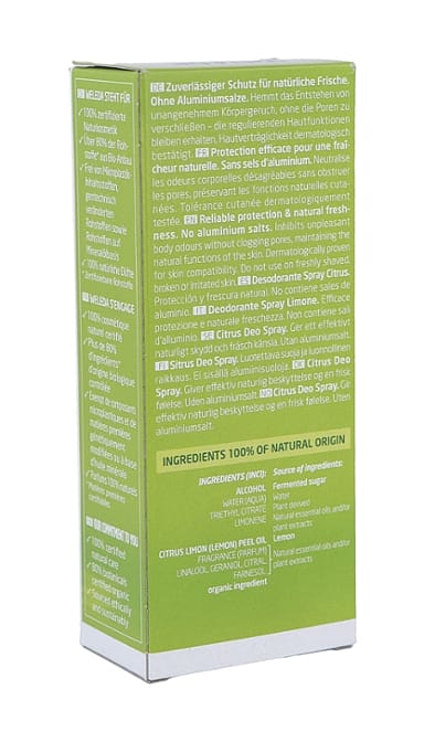 Desodorante Spray de Citrus