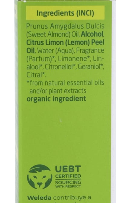 Aceite Corporal Refrescante de Citrus