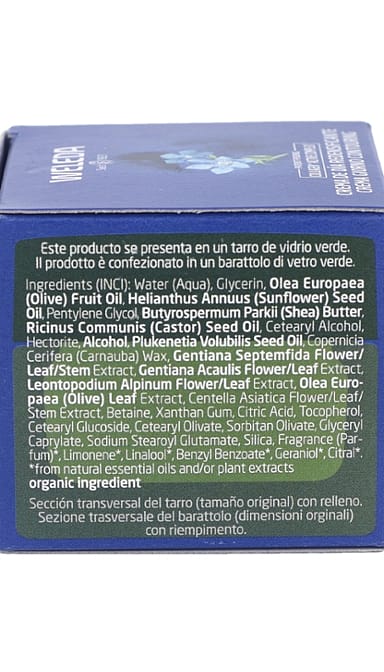 Crema de Noche Redensificante de Genciana Azul y Edelweiss