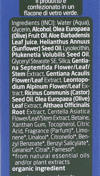 Sérum Redensificante de Genciana Azul y Edelweiss
