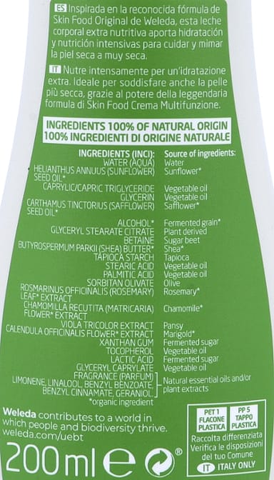 Skin Food Leche Corporal