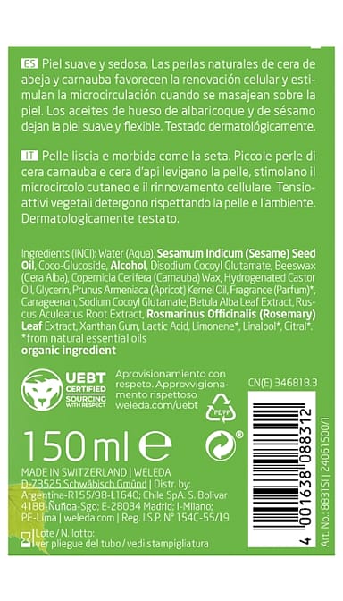 Exfoliante Corporal de Abedul