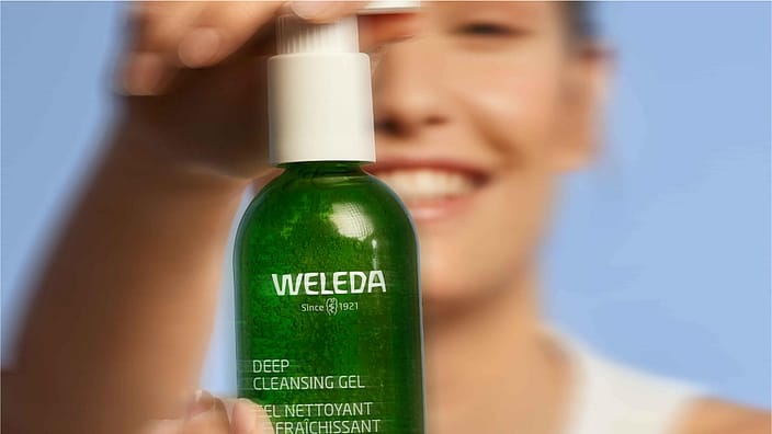 limpiador facial weleda