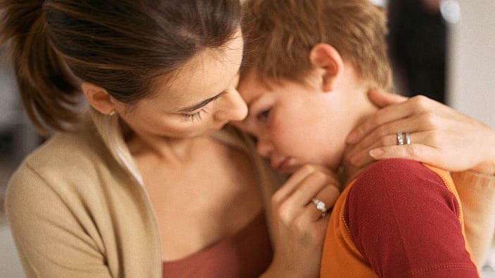 madre e hijo