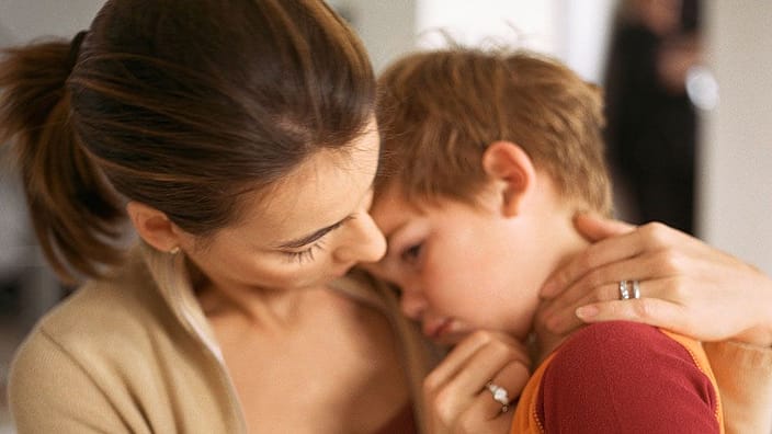 madre e hijo