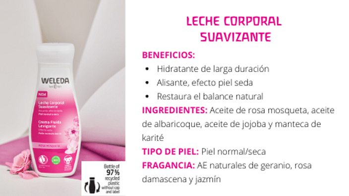 Wild Rose Harmonising Body Lotion 200ml