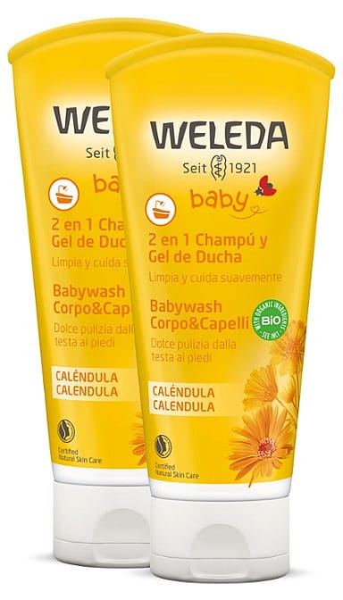 Duplo Champú y Gel de Ducha de Caléndula