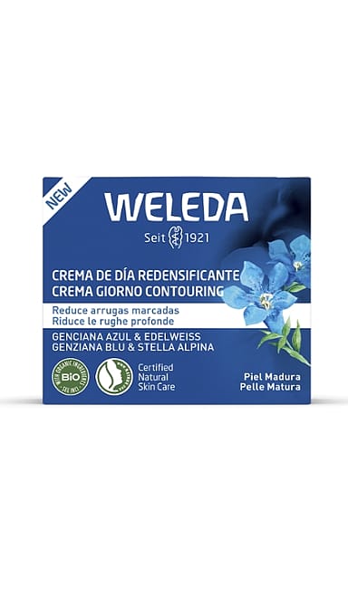 Crema de Día Redensificante de Genciana Azul y Edelweiss