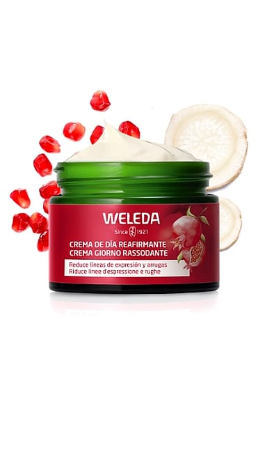 Crema de Día Reafirmante de Granada y Péptidos de Maca