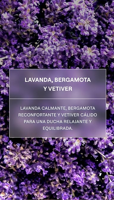 Gel de ducha cremoso Lavanda
