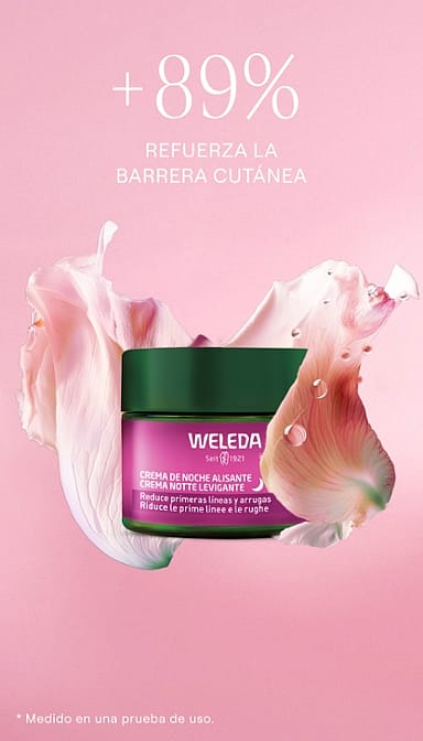 Crema de Noche Alisante de Rosa Mosqueta y Té Blanco