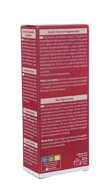 Aceite Corporal Regenerador de Granada