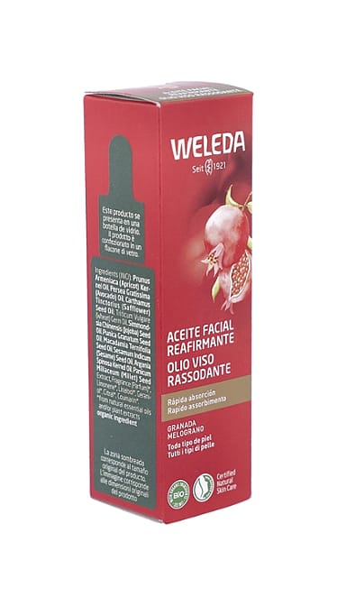 Aceite Facial Reafirmante de Granada