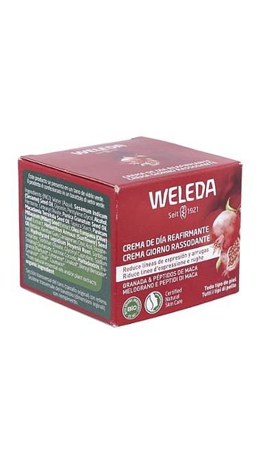 Crema de Día Reafirmante de Granada y Péptidos de Maca