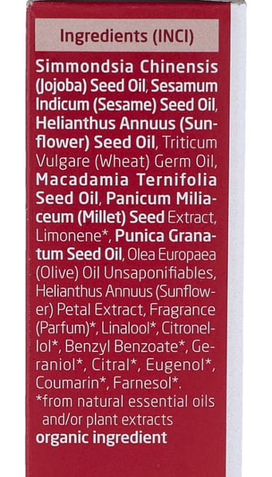Aceite Corporal Regenerador de Granada