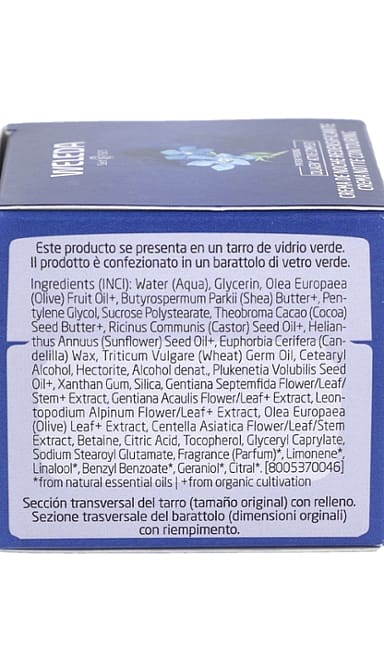 Crema de Día Redensificante de Genciana Azul y Edelweiss
