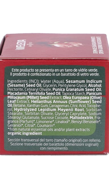 Crema de Día Reafirmante de Granada y Péptidos de Maca