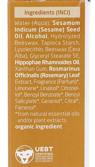 Crema de Manos Hidratante de Espino Amarillo