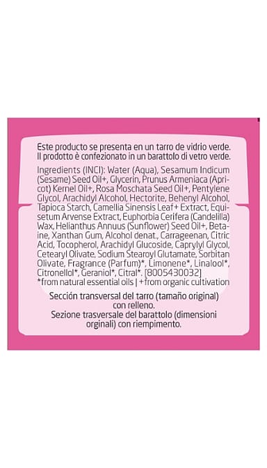 Crema de Noche Alisante de Rosa Mosqueta y Té Blanco