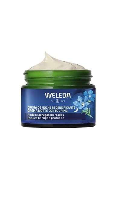 Crema de Noche Redensificante de Genciana Azul y Edelweiss