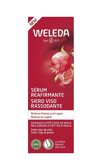 Sérum Reafirmante de Granada y Péptidos de Maca